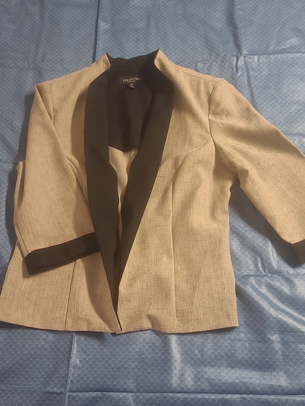 Perceptions Black Unlined Jacket